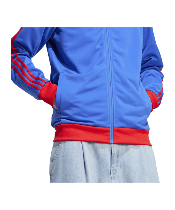 adidas Olympique Lyon DNA Trainingsjacke Blau - blau