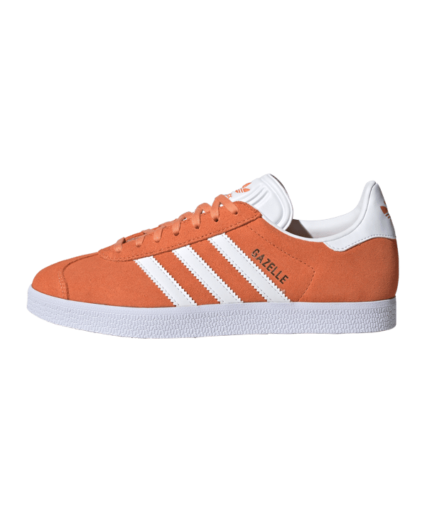 adidas Originals Gazelle Damen Orange Weiss - orange