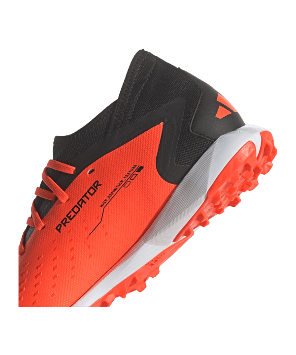 adidas Predator Accuracy.3 TF Heatspawn Orange Schwarz - orange
