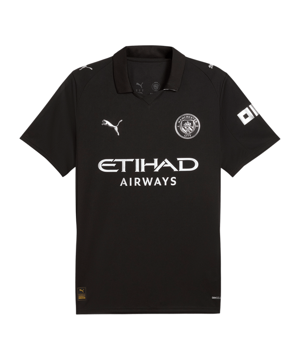 PUMA Manchester City Trikot Away 2025/2026 Schwarz F02 - schwarz