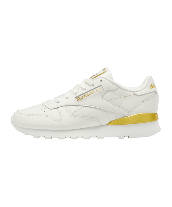 Reebok Classic Leather Damen Beige Gold - beige