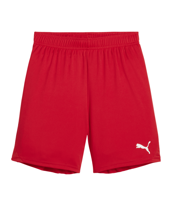 PUMA teamGOAL Short Kids Rot Weiss F01 - rot