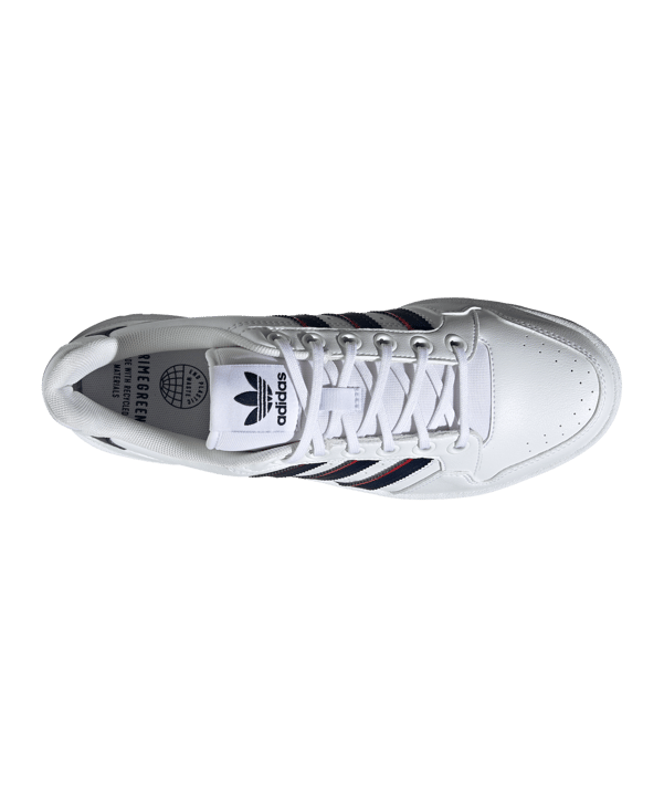 adidas Originals NY 90 Stripes Weiss Blau - blau