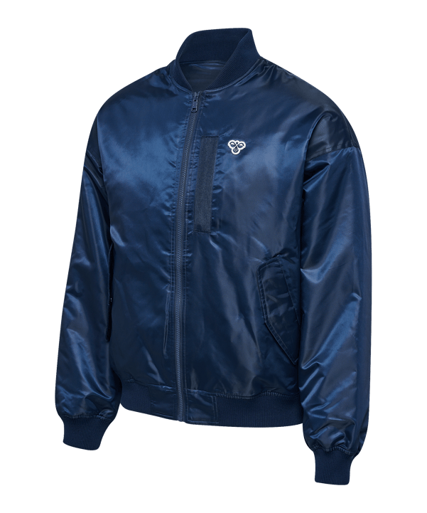 Hummel Baseball Bee Jacke Blau F7459 - blau