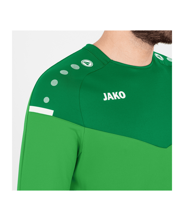 JAKO Champ 2.0 Sweatshirt Vert C022 - vert