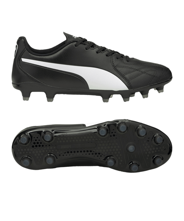 PUMA KING Hero 21 FG Schwarz Weiss F01 - schwarz