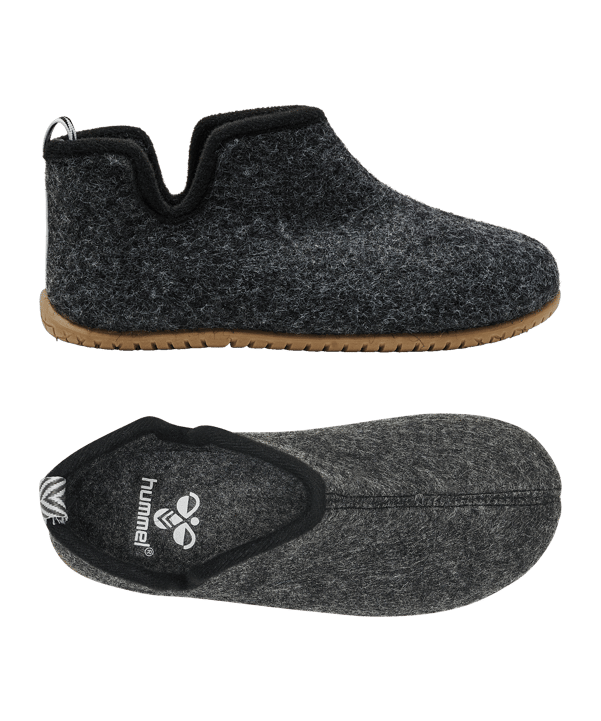 Hummel Zap Slipper Kids Schwarz F2001 - schwarz