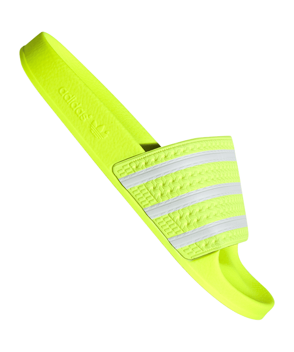 adidas Originals Adilette Badelatsche Gelb - gelb
