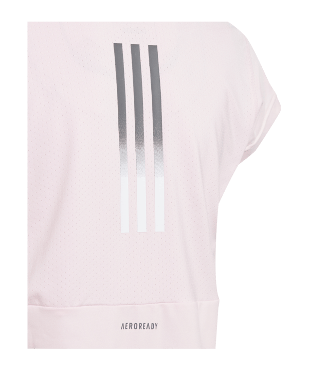 adidas Aeroready 3-Stripes T-Shirt Kids Pink - rosa