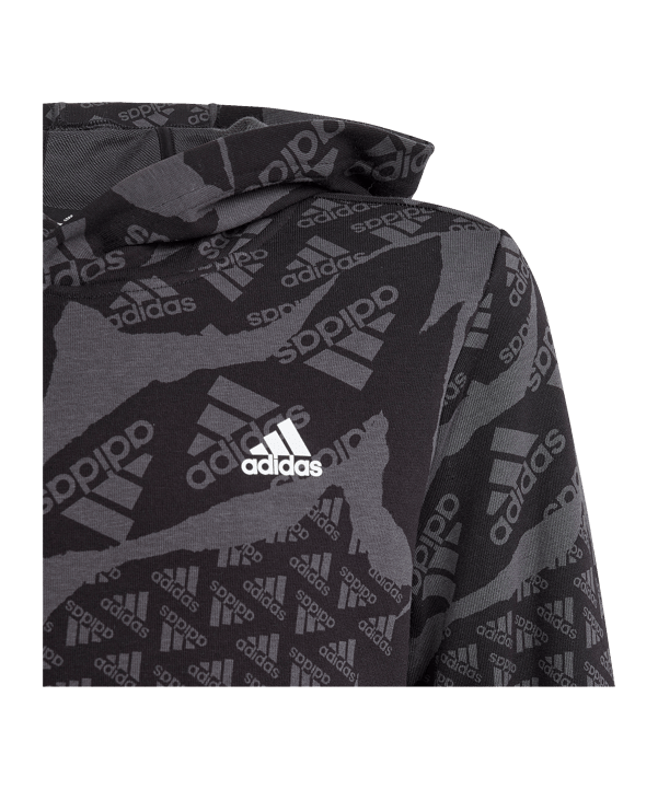 adidas Hoody Kids Schwarz - schwarz