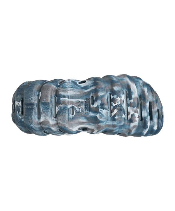 Crocs Echo Marbled Clog Badelatsche Schwarz - schwarz