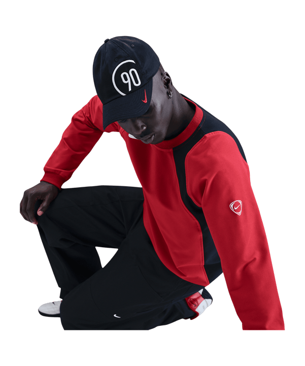Nike Total 90 Repel Sweatshirt Rot F687 - rot