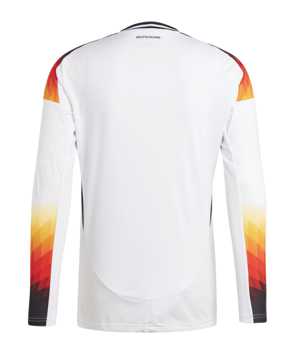 adidas DFB Deutschland Trikot langarm Home EM 2024 Weiss - weiss