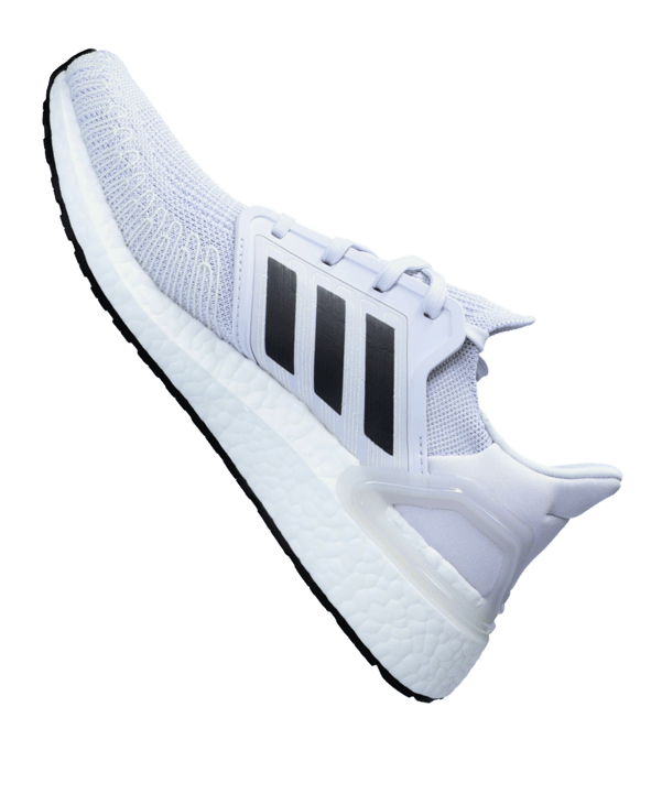 adidas Ultra Boost 20 Running Grau Rot - grau