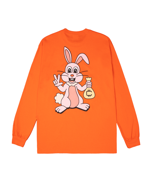 Carrots x Freddie Gibbs Cokane Rabbit LS Orange - orange
