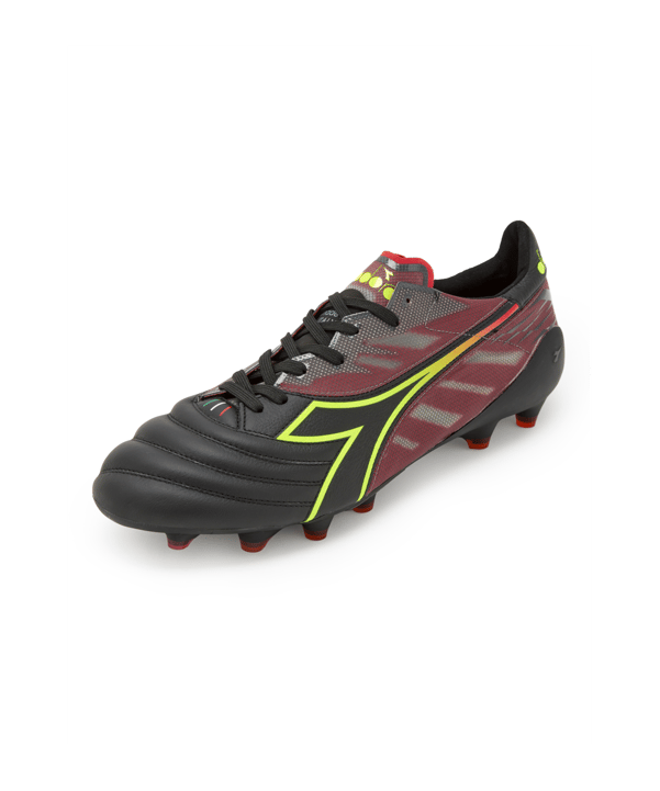 Diadora Brasil Elite Veloce Made in Italy FG Schwarz FD0136 - schwarz