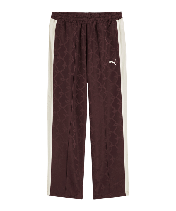 PUMA T7 Jacquarded Woven Relaxed Track Hose Braun F31 - braun
