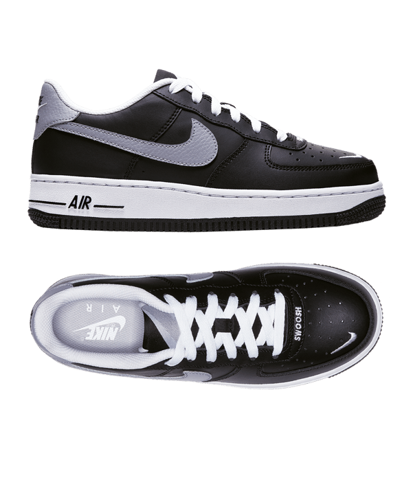 Nike Air Force 1 HI LV8 Sneaker Kids F001 - schwarz