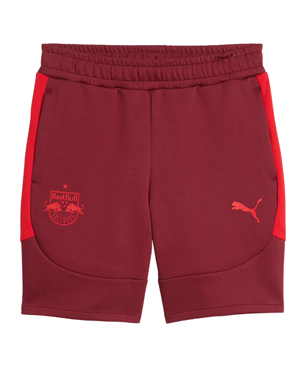 PUMA Red Bull Salzburg Evostripe Short Rot F10 - rot
