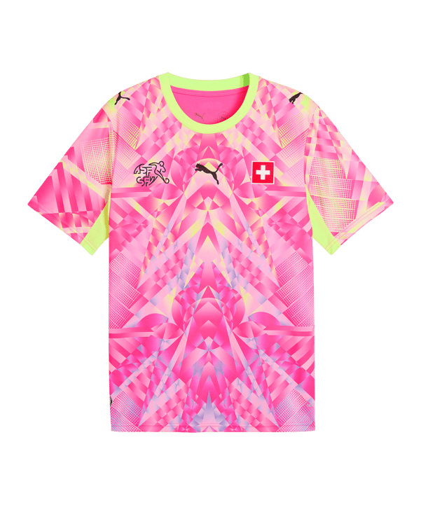 PUMA SFV Schweiz Replica Concept Torwarttrikot Home WM 2026 Rosa F90 - rosa