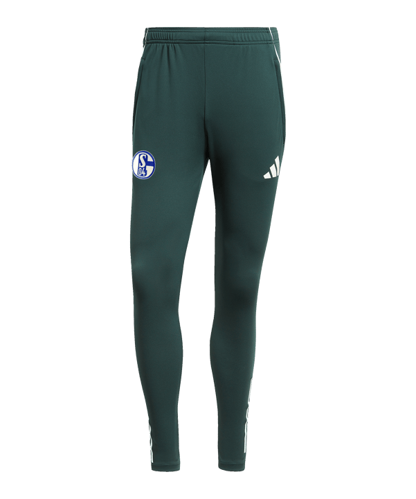 adidas FC Schalke 04 Trainingshose Grün - gruen
