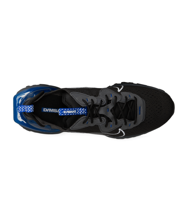Nike React Vision Schwarz Weiss Blau F001 - schwarz