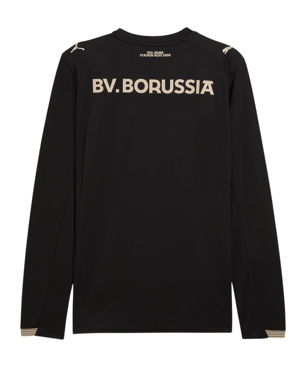 PUMA Borussia Dortmund Rote Erde Trikot langarm 2025/2026 Schwarz F23 - schwarz
