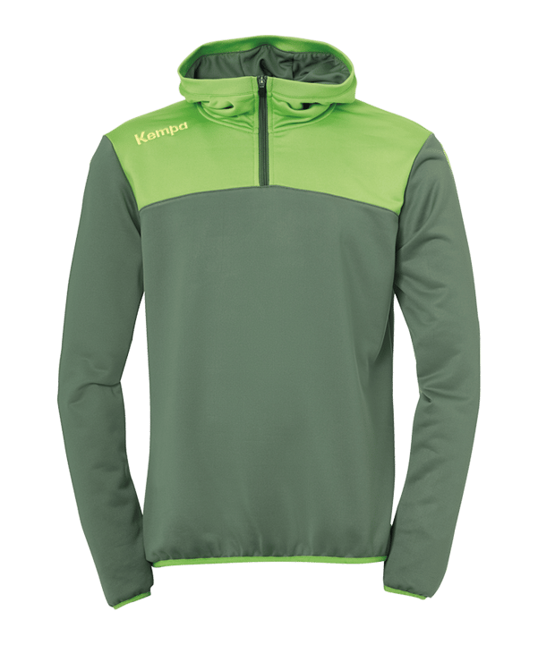 Kempa Emotion 2.0 Quarter Sweatshirt Kids Grün F15 - gruen
