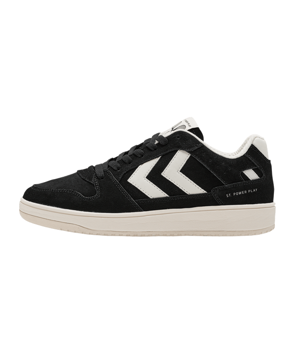 Hummel ST. POWER PLAY SUEDE Schwarz F2114 - schwarz