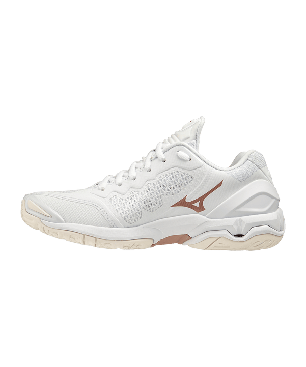 Mizuno Wave Stealth V Schuh Damen Weiss F36 - weiss
