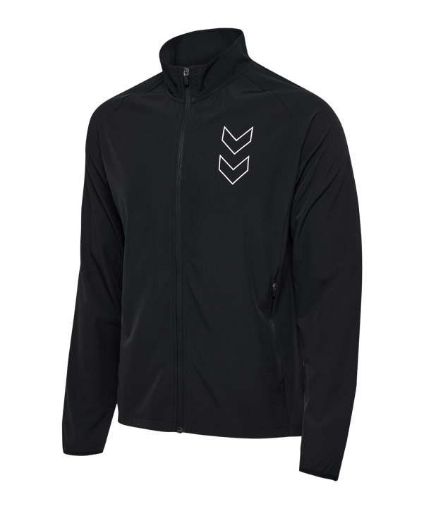 Hummel Court Trainingsjacke Damen Schwarz F2001 - schwarz