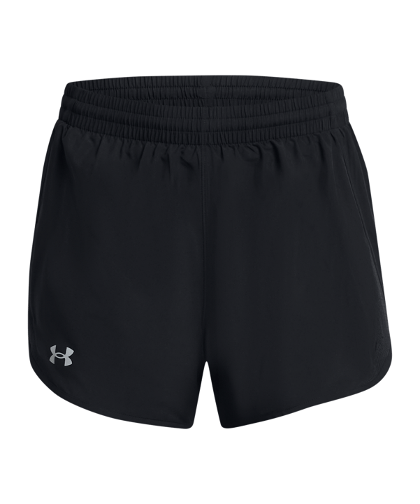 Under Armour Fly By 2-In-1 Short Damen Schwarz F001 - schwarz