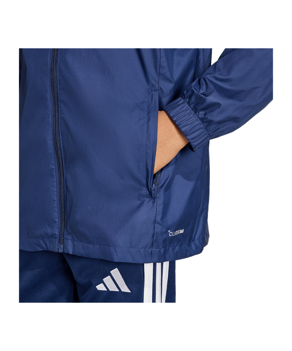 adidas Tiro 26 League Windjacke Kids Dunkelblau - weiss
