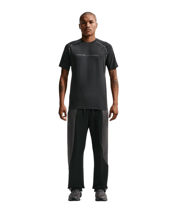 Nike Tech Open Hem Broek Zwart K010 - zwart