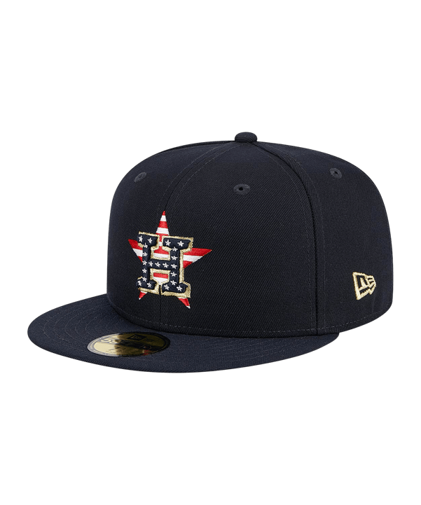New Era Houston Astros 4th July 59Fifty Cap Blau - blau