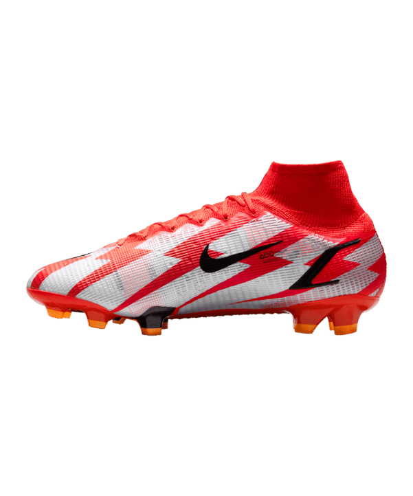 Nike Mercurial Superfly VIII Elite CR7 Spark Positivity FG Rot F600 - rot