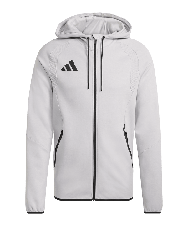 adidas Tiro Travel Hoody Grau - grau