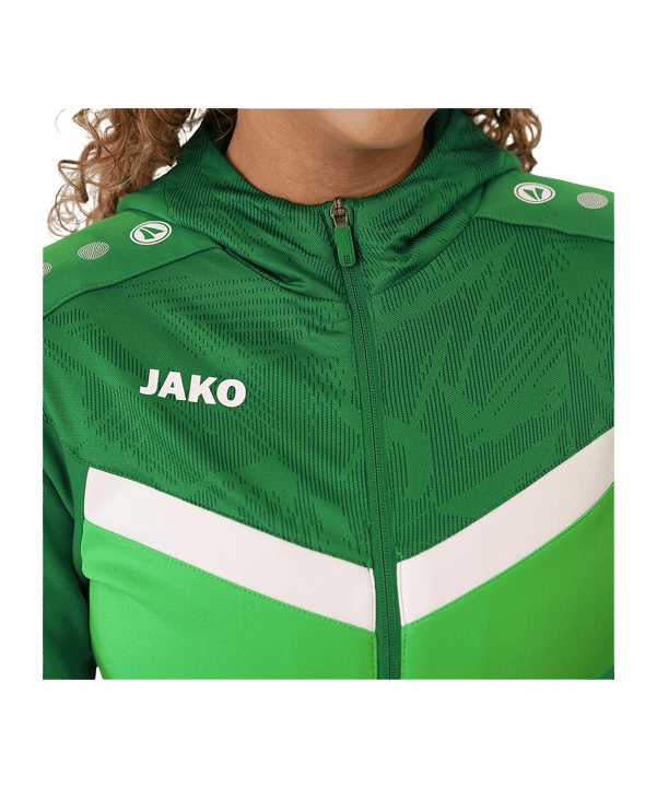 JAKO Icon Kapuzenjacke Damen Grün F222