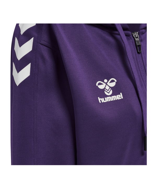 Hummel hmlCore XK Poly Kapuzenjacke Damen F3332 - lila