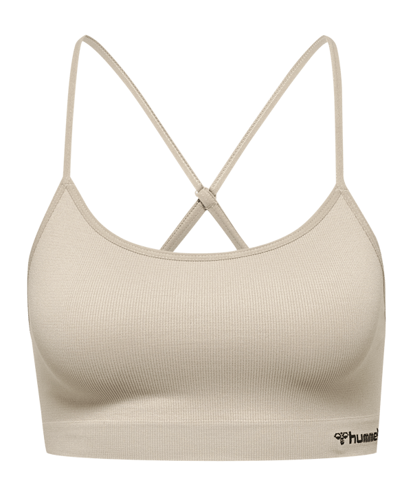 Hummel hmlJUNO Seamless Sport-BH Damen Grau F2119 - grau