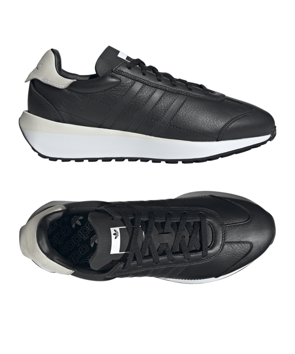 adidas Originals Country XLG Schwarz Weiss - schwarz