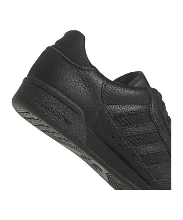 adidas Originals Continental 80 Stripes Schwarz - schwarz