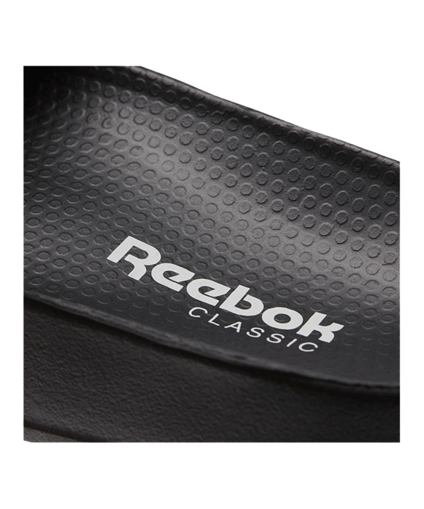 Reebok Classic Slide Badelatsche Schwarz - schwarz
