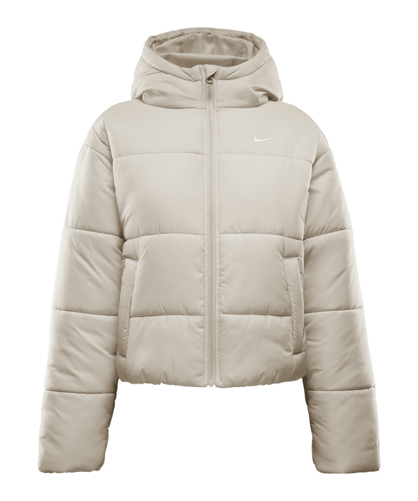 Nike Synthetic Puffer Jacke Damen Beige F104 - beige