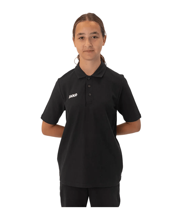 JAKO Base Polo Bambini Nero C008 - nero