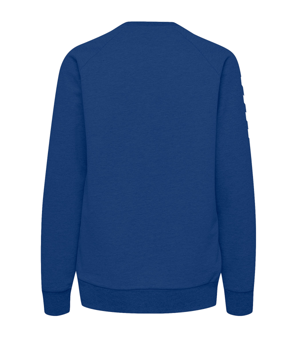 Hummel Cotton Sweatshirt Blau Damen F7045 - blau