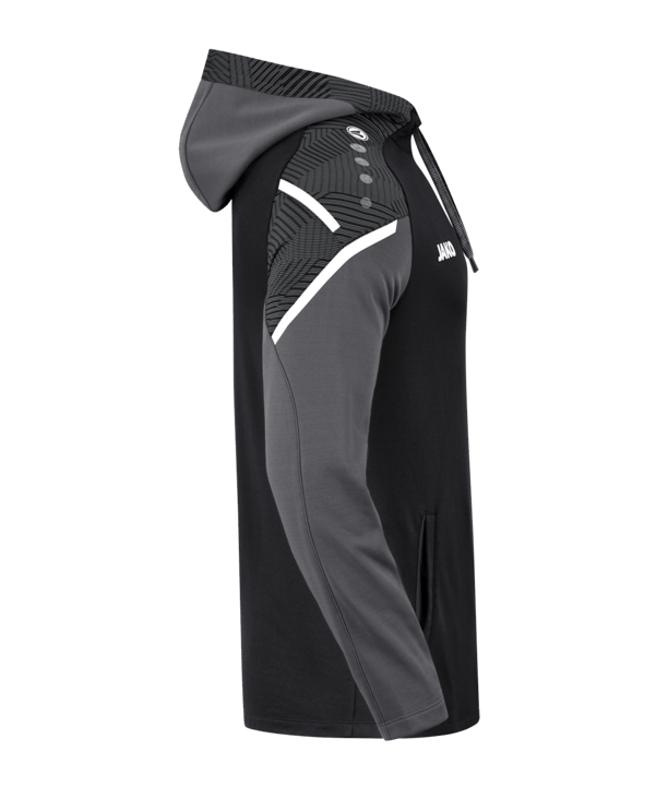 JAKO Performance Hoody Kids Schwarz Grau F804 - schwarz
