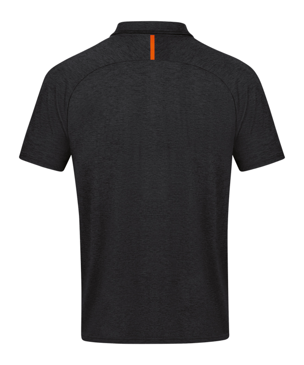 JAKO Challenge Polo Orange F506 - schwarz