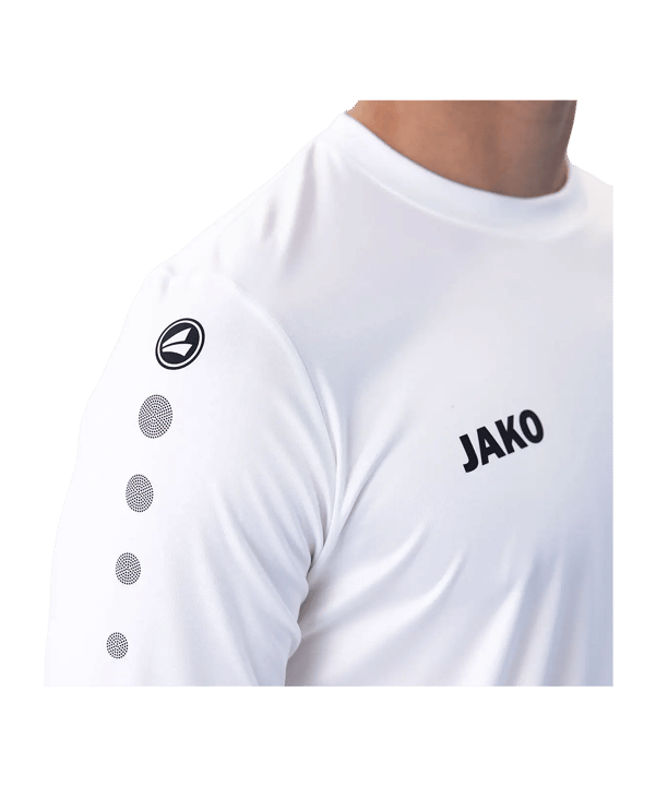 JAKO Team Maillot à manches longues Blanc C4333 - blanc