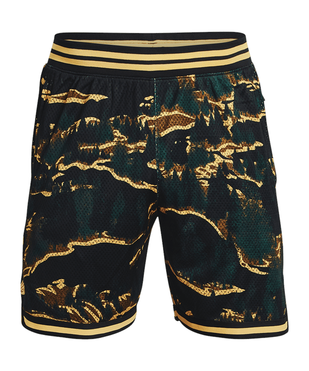 Under Armour Curry Mesh Short Schwarz F001 - schwarz